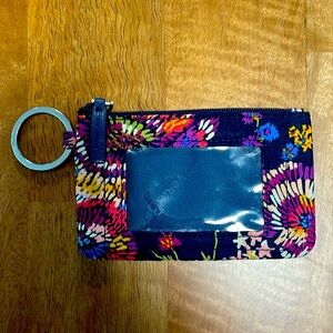 Vera Bradley Zip ID - Midnight Wildflower (retired)